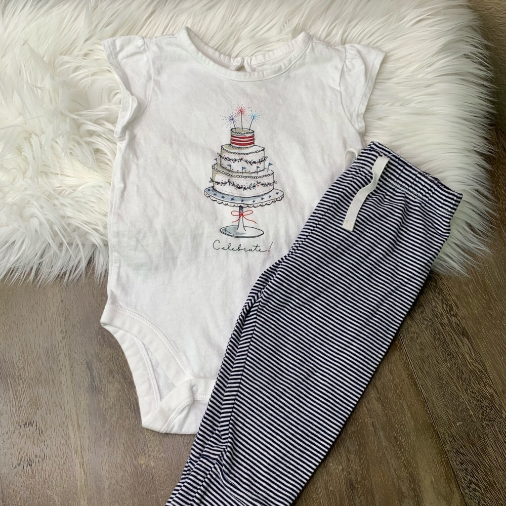 Gap “Celebrate” First Birthday Outfit